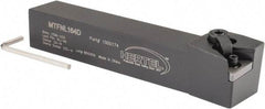 Hertel - MTFN, Left Hand Cut, 0° Lead Angle, 1" Shank Height x 1" Shank Width, Negative Rake Indexable Turning Toolholder - 6" OAL, TN..43. Insert Compatibility, Series Multi-Option - Americas Industrial Supply