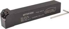 Hertel - MTFN, Right Hand Cut, 1" Shank Height x 1" Shank Width, Negative Rake Indexable Turning Toolholder - 6" OAL, TN..33. Insert Compatibility, Series Multi-Option - Americas Industrial Supply