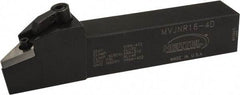 Hertel - MVJN, Right Hand Cut, 3° Lead Angle, 1" Shank Height x 1" Shank Width, Negative Rake Indexable Turning Toolholder - 6" OAL, VN..43. Insert Compatibility, Series Multi-Option - Americas Industrial Supply