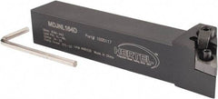 Hertel - MDJN, Left Hand Cut, 3° Lead Angle, 1" Shank Height x 1" Shank Width, Negative Rake Indexable Turning Toolholder - 6" OAL, DN..43. Insert Compatibility, Series Multi-Option - Americas Industrial Supply