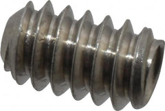 Value Collection - #4-40 UNC, 3/16" OAL, Cup Point Set Screw - Grade 18-8 Stainless Steel, 0.05" Key - Americas Industrial Supply