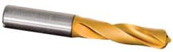 Kennametal - 4.5mm 135° Spiral Flute Solid Carbide Screw Machine Drill Bit - Americas Industrial Supply