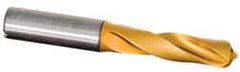 Kennametal - 4.5mm 135° Spiral Flute Solid Carbide Screw Machine Drill Bit - Americas Industrial Supply