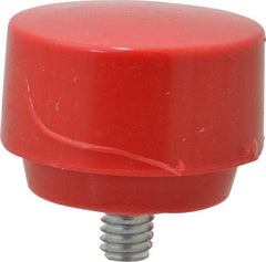 Proto - 1-1/2" Face Diam, Grade Medium, Red Hammer Tip/Face - Plastic - Americas Industrial Supply