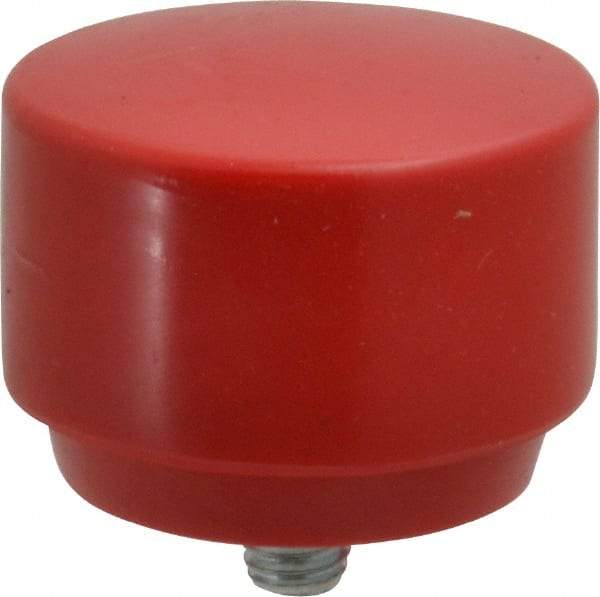 Proto - 2" Face Diam, Grade Medium, Red Hammer Tip/Face - Plastic - Americas Industrial Supply