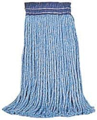 Rubbermaid - 1" Orange Head Band, Large Blended Fiber Cut End Mop Head - 4 Ply, Use for General Purpose - Americas Industrial Supply