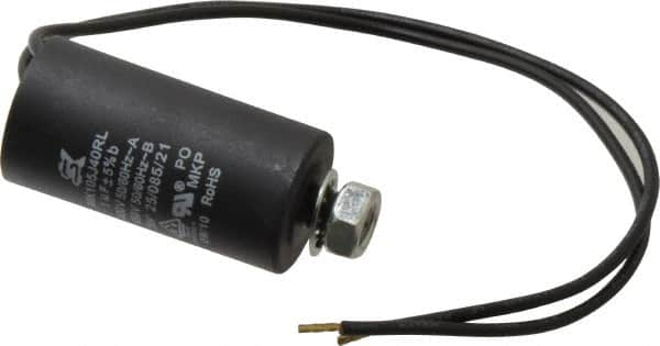 EBM Papst - 1 Microfarad Rating, Plastic, Blower Capacitor - -25 to 85°C - Americas Industrial Supply