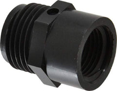 Green Leaf - 1/2 FPT & 3/4 MGHT Garden Hose Adapter - Polypropylene, Male Hose to Female Pipe Connector - Americas Industrial Supply