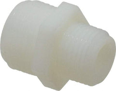 Green Leaf - 3/4 MGHT & 1/2 MPT Garden Hose Adapter - Nylon, Male Hose to Male Pipe Connector - Americas Industrial Supply