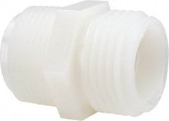 Green Leaf - 3/4 MGHT & 3/4 MPT Garden Hose Adapter - Nylon, Male Hose to Male Pipe Connector - Americas Industrial Supply