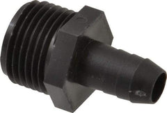 Green Leaf - 3/4 MGHT Garden Hose Adapter - Polypropylene, Male Hose to Barb Connector - Americas Industrial Supply