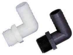 Green Leaf - 3/4 MGHT Garden Hose Adapter - Polypropylene, Male Hose to Barb Connector - Americas Industrial Supply