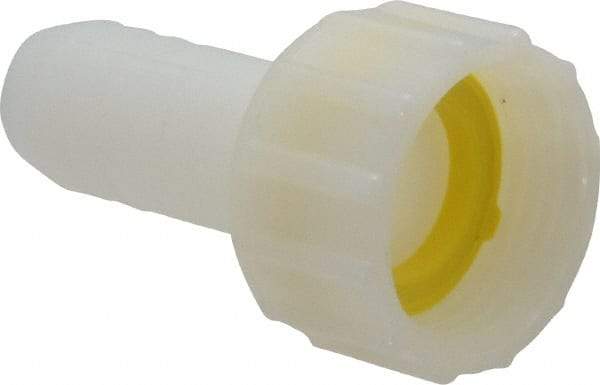 Green Leaf - 3/4 FGHT Garden Hose Adapter - Nylon, Female Hose to Barb Connector - Americas Industrial Supply