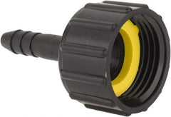 Green Leaf - 3/4 FGHT Garden Hose Adapter - Polypropylene, Female Hose to Barb Connector - Americas Industrial Supply