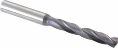 Kennametal - Letter Q 140° Solid Carbide Jobber Drill - Americas Industrial Supply