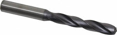 Kennametal - 27/64" 140° Solid Carbide Jobber Drill - Americas Industrial Supply