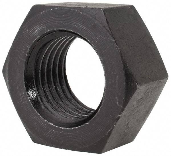 Value Collection - M36x4.00 Steel Right Hand Hex Nut - 55mm Across Flats, 29mm High, Uncoated - Americas Industrial Supply