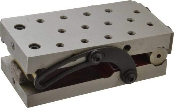 Suburban Tool - 6" Long x 3" Wide x 2" High, Precision Steel Sine Plate - Square to within 0.0002", 0.0002" Tolerance, 3/8-16 Hole - Americas Industrial Supply