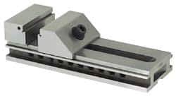 Suburban Tool - 6" Jaw Width, 8-1/2" Jaw Opening Capacity, 1-11/16" Jaw Height, Toolmaker's Vise - Flat Jaw, 0.0003" Parallelism, 0.0003" Squareness, 12" OAL x 6" OAW x 3-7/16" OAH - Americas Industrial Supply