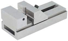 Suburban Tool - 4" Jaw Width, 7" Jaw Opening Capacity, 1-7/16" Jaw Height, Toolmaker's Vise - Flat Jaw, 0.0003" Parallelism, 0.0003" Squareness, 11" OAL x 4" OAW x 3" OAH - Americas Industrial Supply
