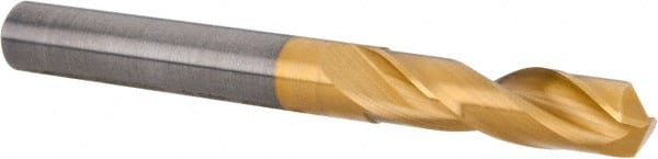 Guhring - 8.001mm 140° Spiral Flute Solid Carbide Screw Machine Drill Bit - Americas Industrial Supply