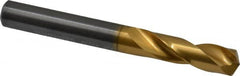 Guhring - 9.40054mm 140° Spiral Flute Solid Carbide Screw Machine Drill Bit - Americas Industrial Supply