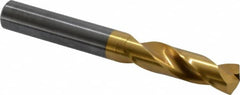 Guhring - 7/16" 140° Spiral Flute Solid Carbide Screw Machine Drill Bit - Americas Industrial Supply
