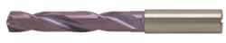 Guhring - 0.2756" 140° Solid Carbide Jobber Drill - FIREX Finish, Right Hand Cut, Spiral Flute, Straight Shank, 91mm OAL, SU Point - Americas Industrial Supply