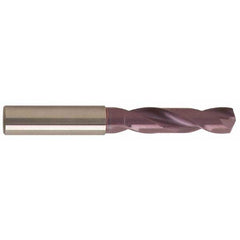 Guhring - 0.4488" 140° Spiral Flute Solid Carbide Screw Machine Drill Bit - Americas Industrial Supply