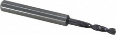 Guhring - 0.1299" 140° Spiral Flute Solid Carbide Screw Machine Drill Bit - Americas Industrial Supply