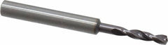 Guhring - 3.5mm 140° Spiral Flute Solid Carbide Screw Machine Drill Bit - Americas Industrial Supply
