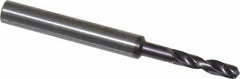 Guhring - 0.1457" 140° Spiral Flute Solid Carbide Screw Machine Drill Bit - Americas Industrial Supply