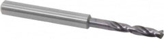 Guhring - 5/32" 140° Spiral Flute Solid Carbide Screw Machine Drill Bit - Americas Industrial Supply