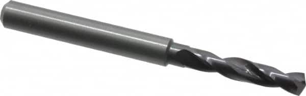 Guhring - 3/16" 140° Spiral Flute Solid Carbide Screw Machine Drill Bit - Americas Industrial Supply