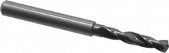 Guhring - 3/16" 140° Spiral Flute Solid Carbide Screw Machine Drill Bit - Americas Industrial Supply