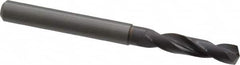 Guhring - 0.2126" 140° Spiral Flute Solid Carbide Screw Machine Drill Bit - FIREX Finish, Right Hand Cut, 28mm Flute Length, 66mm OAL, SU Point, Straight Shank - Americas Industrial Supply