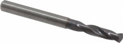 Guhring - 0.2165" 140° Spiral Flute Solid Carbide Screw Machine Drill Bit - Americas Industrial Supply