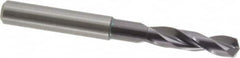 Guhring - 0.2717" 140° Spiral Flute Solid Carbide Screw Machine Drill Bit - FIREX Finish, Right Hand Cut, 34mm Flute Length, 79mm OAL, SU Point, Straight Shank - Americas Industrial Supply