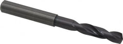 Guhring - 0.2756" 140° Spiral Flute Solid Carbide Screw Machine Drill Bit - FIREX Finish, Right Hand Cut, 34mm Flute Length, 79mm OAL, SU Point, Straight Shank - Americas Industrial Supply