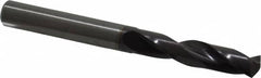 Guhring - 0.315" 140° Spiral Flute Solid Carbide Screw Machine Drill Bit - FIREX Finish, Right Hand Cut, 41mm Flute Length, 79mm OAL, SU Point, Straight Shank - Americas Industrial Supply