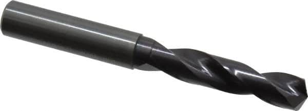 Guhring - 0.4331" 140° Spiral Flute Solid Carbide Screw Machine Drill Bit - Americas Industrial Supply