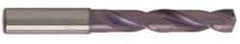 Guhring - 12.9mm 140° Solid Carbide Jobber Drill - FIREX Finish, Right Hand Cut, Spiral Flute, Straight Shank, 124mm OAL, SU Point - Americas Industrial Supply