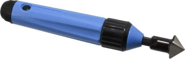 Noga - 4 Piece High Speed Steel Blade Hand Deburring Tool Set - C Blade Holder, C12, C20 Blades, For Holes - Americas Industrial Supply