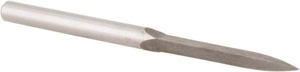 Noga - D50C Scraper Bi-Directional Carbide Deburring Scraper Blade - Triangular Blade Cross Section, Use on Hole Edge & Straight Edge Surfaces - Americas Industrial Supply