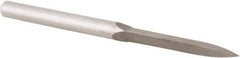 Noga - D50C Scraper Bi-Directional Carbide Deburring Scraper Blade - Triangular Blade Cross Section, Use on Hole Edge & Straight Edge Surfaces - Americas Industrial Supply