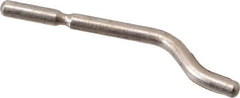 Shaviv - E100D Right-Handed High Speed Steel Deburring Swivel Blade - Use on Hole Edge & Straight Edge Surfaces, Adjustable - Americas Industrial Supply