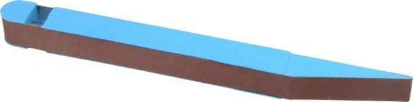 Lumberton Industries - 240 Grit Blue Abrasive Belt Stick - 3/4 Inches Wide x 10 Inches Long - Americas Industrial Supply