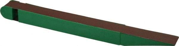 Lumberton Industries - 320 Grit Green Abrasive Belt Stick - 3/4 Inches Wide x 10 Inches Long - Americas Industrial Supply