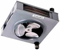 Mestek - 25-1/4" Fan Diam, 4180 CFM, Steam & Hot Water, Vertical Hydronic Suspended Heater - Americas Industrial Supply