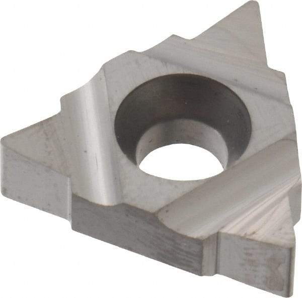 Carmex - 22UIR/L Internal Left & Right Hand 4 UN Laydown Threading Insert - Grade P30, Uncoated Coated Carbide - Americas Industrial Supply